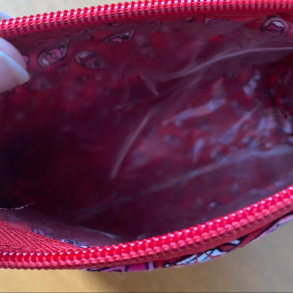 **3 for $20!!** Paisley Tote Bag Red Pink Pouch - Picture 7 of 11
